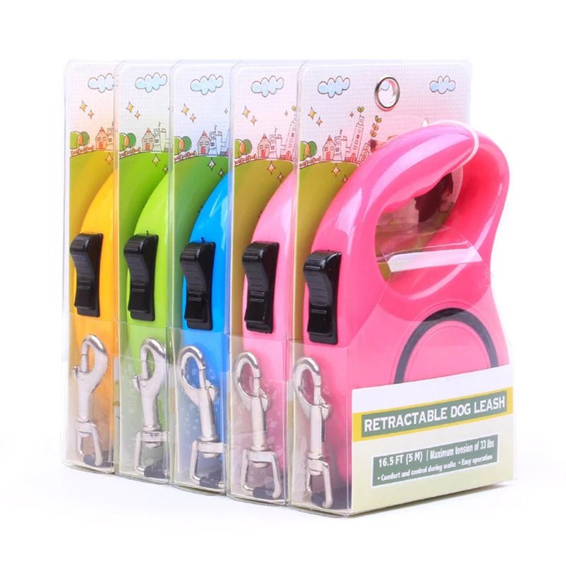 Pet traction rope dog automatic retractable traction device dog chain dog walking artifact pet suppliesHappy TailsHappy Tails