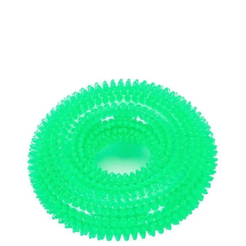 Dog toy sound balls are suitable for pets to resist biting, squeezing, chewing, gripping, and grinding their teethHappy TailsHappy Tails