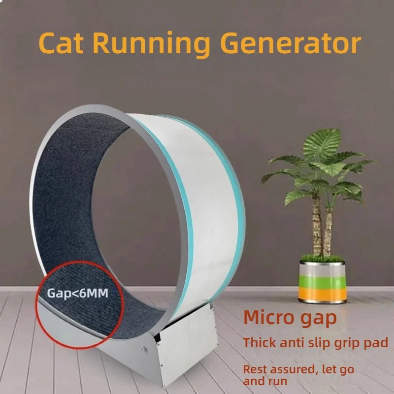 Cat & Small Dog Roller Generator - USB Charging Fitness ToyHappy TailsHappy Tails