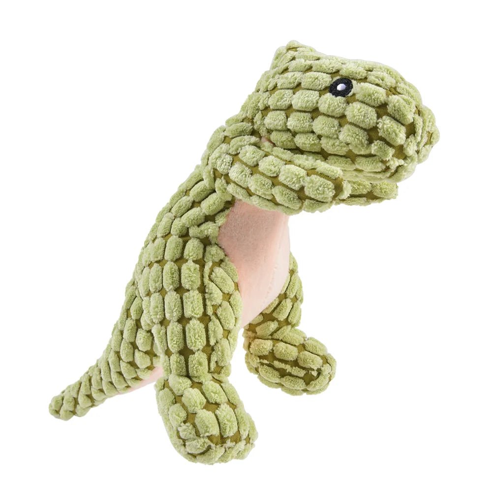 Interactive Plush Dino Toys for Dogs & Cats - Small Pet Chew SuppliesHappy TailsHappy Tails