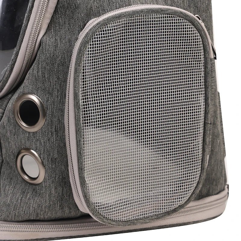 Portable Pet Backpack Carrier for Dogs and Cats - Large Capacity Travel BagHappy TailsHappy Tails