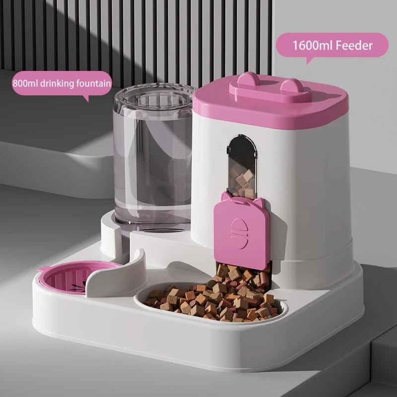 Large Capacity Automatic Pet Feeder & Water Dispenser - Pet Supply ComboHappy TailsHappy Tails