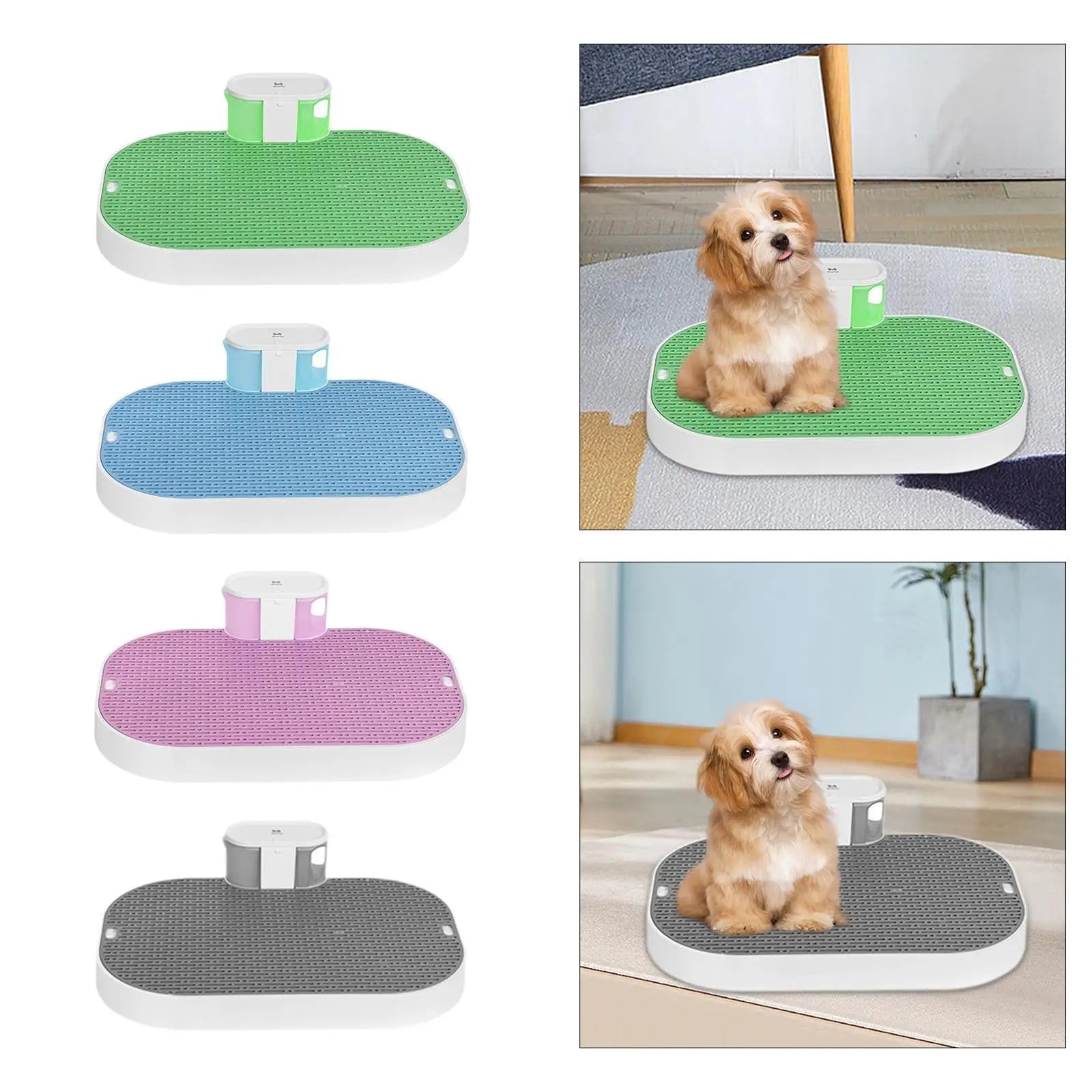 Portable Automatic Dog Urinal Tray for Small Pets - Easy Clean Pet ToiletHappy TailsHappy Tails