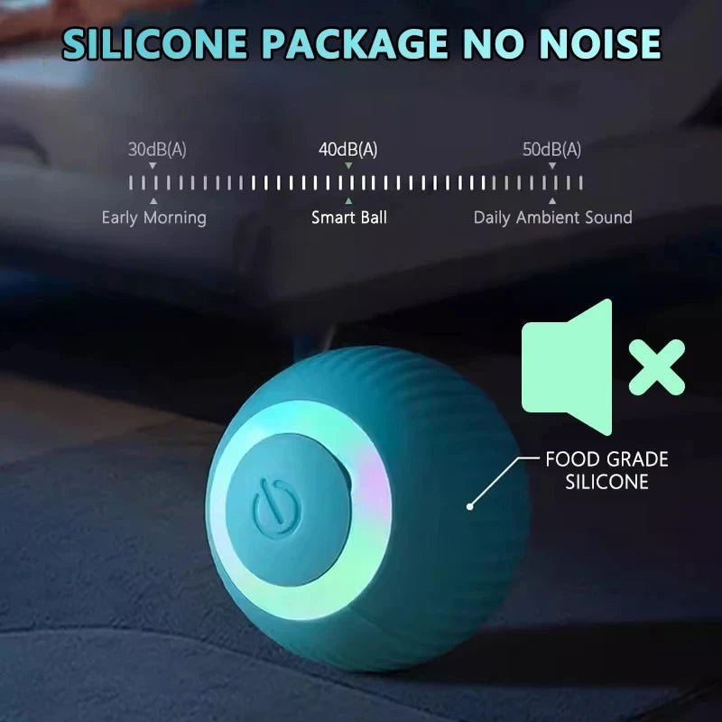 Self-moving Electric Cat Ball Toy for Active KittensHappy TailsHappy Tails