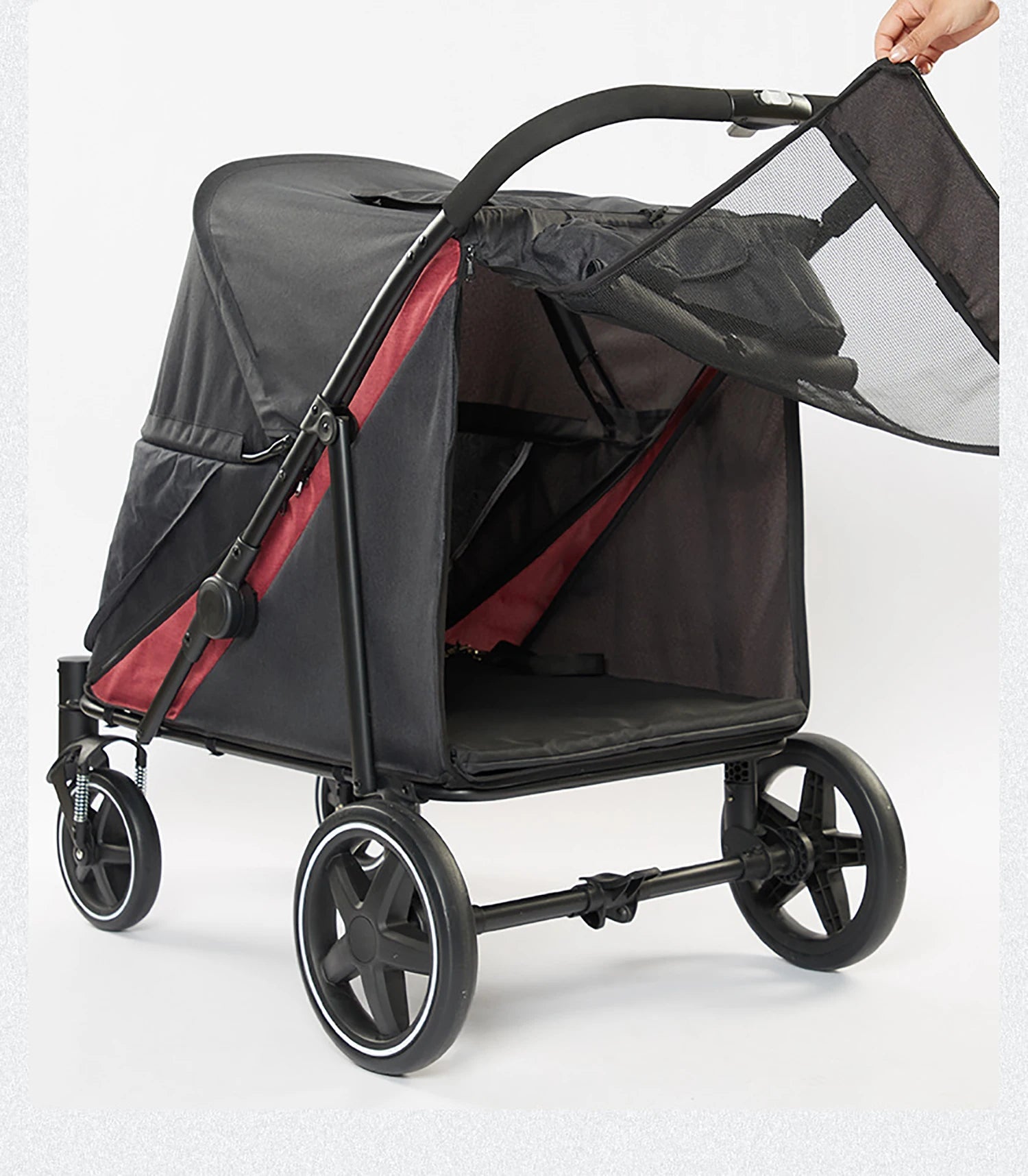 Pet Stroller for Clean & Easy Walks - Ideal for Kittens, Puppies & Elderly DogsHappy TailsHappy Tails