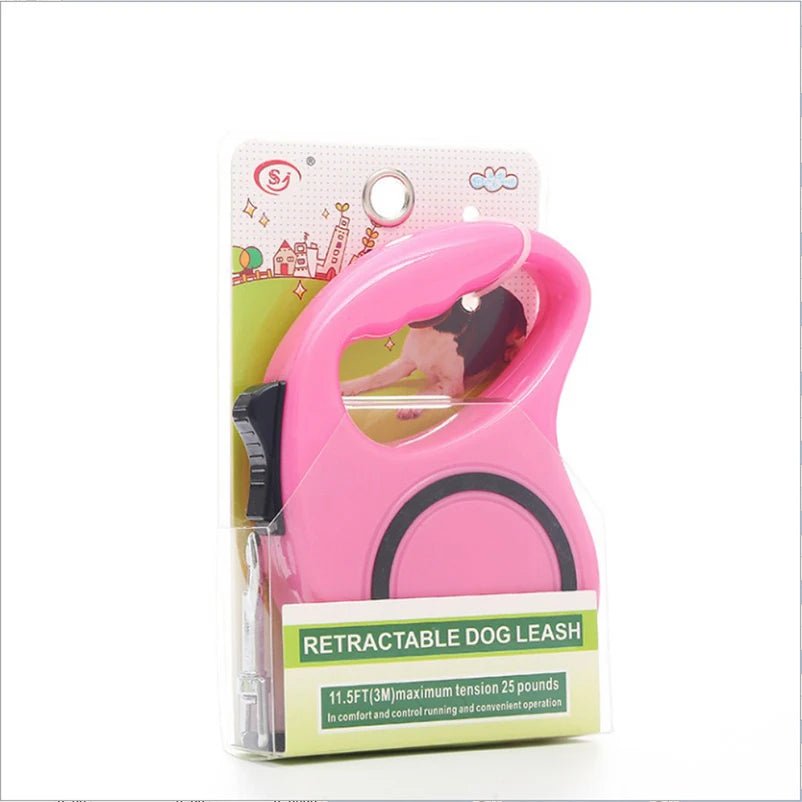 Pet traction rope dog automatic retractable traction device dog chain dog walking artifact pet suppliesHappy TailsHappy Tails