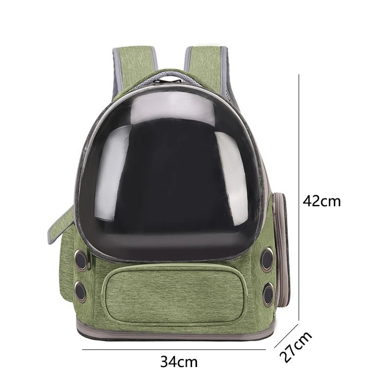 Pet Backpack Portable Travel Backpack Dogs and Cats Travel Portable Back Bag Large capacity, Pet Carrier Bag for Cats and DogsHappy TailsHappy Tails