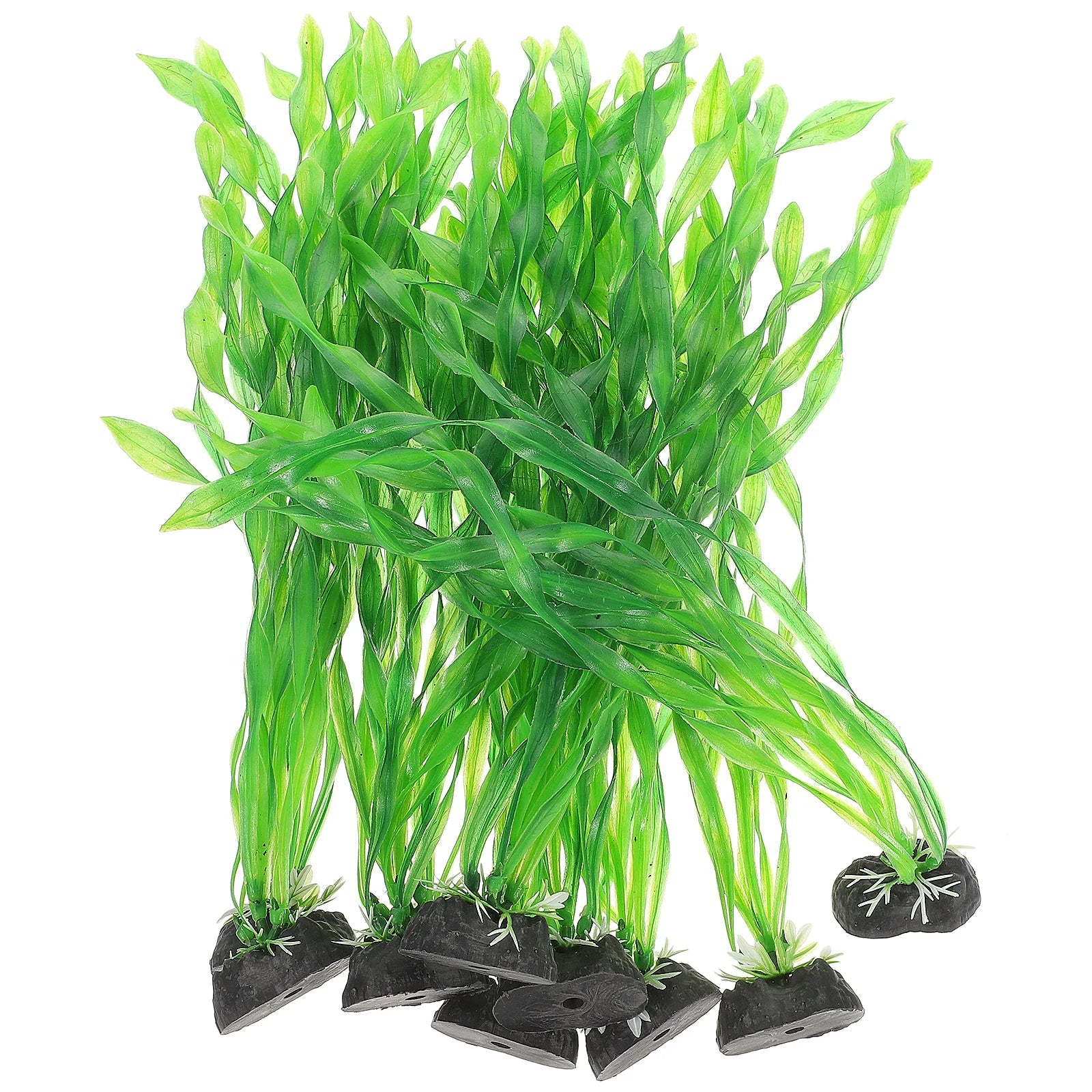 10Pcs Aquarium Plants Artificial Seaweed Plastic Plants Fish Tank Decoration Artificial Aquarium Accessories Fish Tank Supplies - Happy Tails