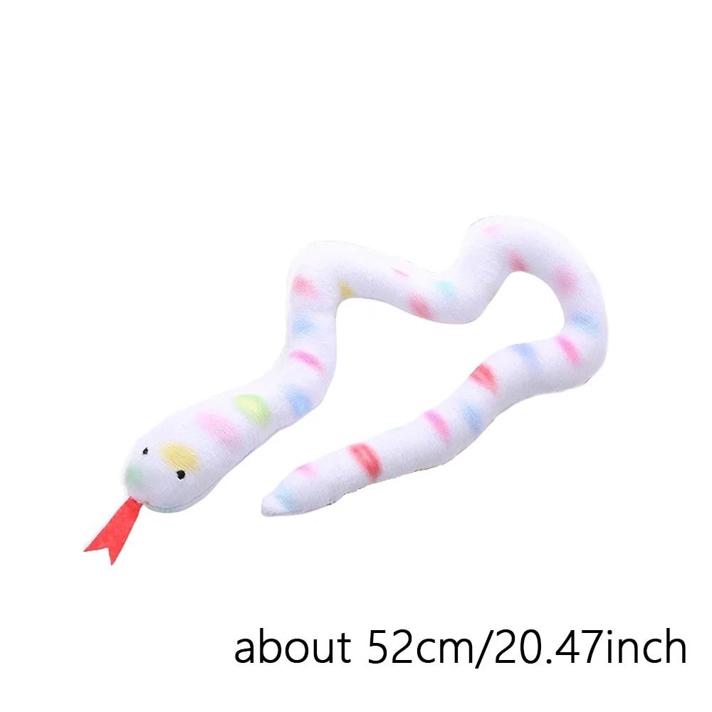 Cat Snakes Toy Kitten Catnip Toys Interactive Cat Teething Chew Toy Plush Stuffed Toy Gift For Cat Pet AccessoriesHappy TailsHappy Tails