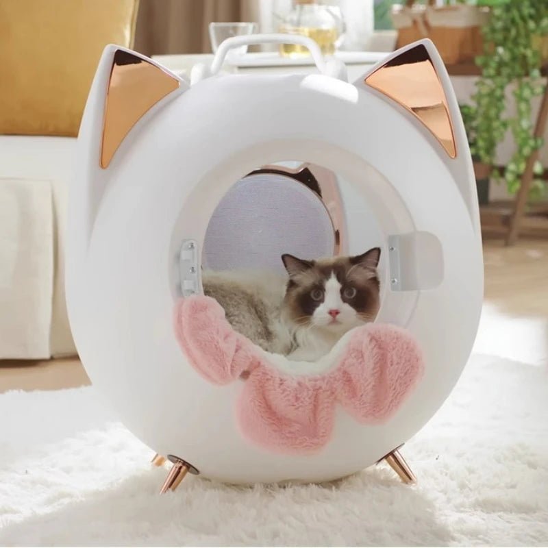 Multifunctional Pet Dryer & Cat Nest - Large, 5-Star Space for Multiple Pets, 110VHappy TailsHappy Tails