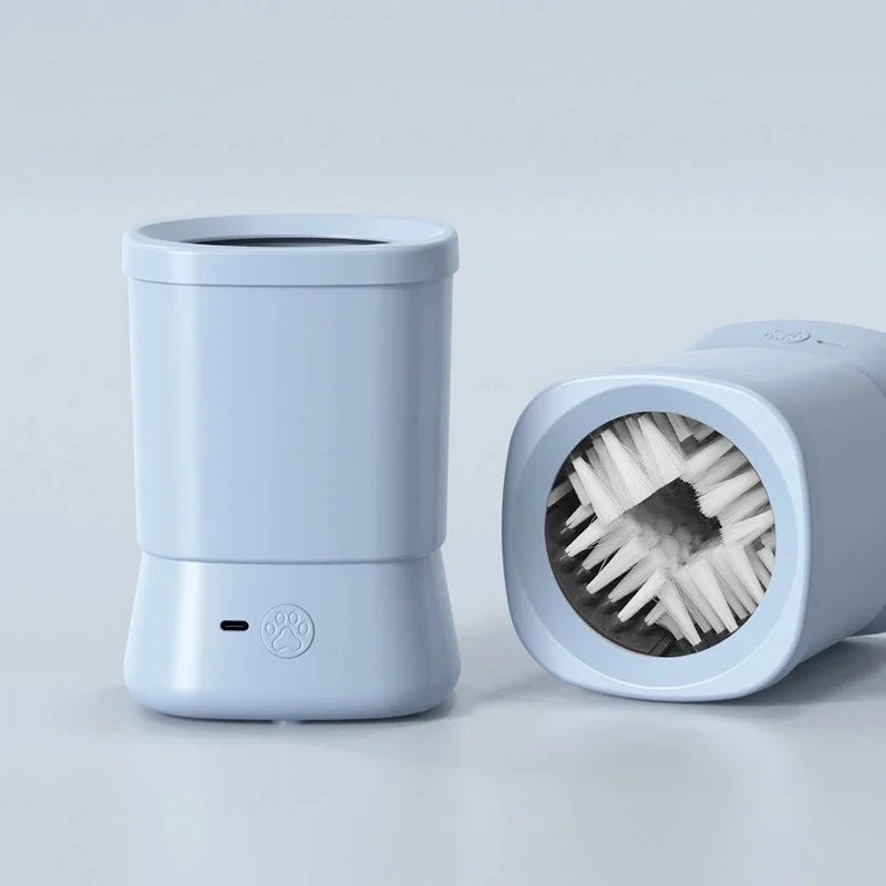 Electric Paw Cleaner with Removable Soft Bristles - Pet Foot Washer for Cats and DogsHappy TailsHappy Tails
