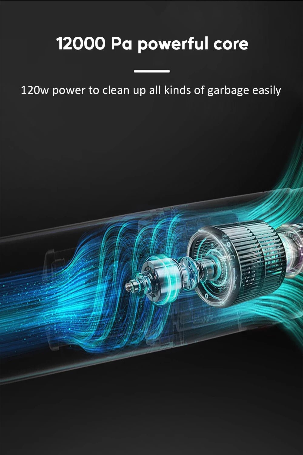 Portable Pet Hair Vacuum Cleaner 12000Pa SuctionHappy TailsHappy Tails