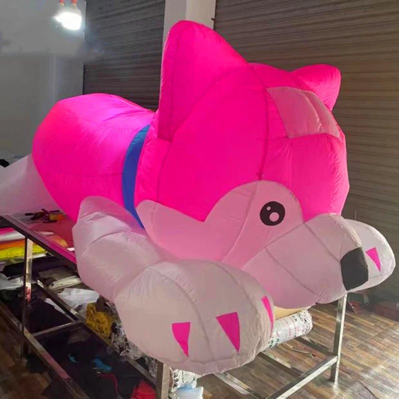 Free shippingdog kite pendant inflatable kite trompo de madera basta juego de mesa spinning boy rope outdoor games flying birdHappy TailsHappy Tails