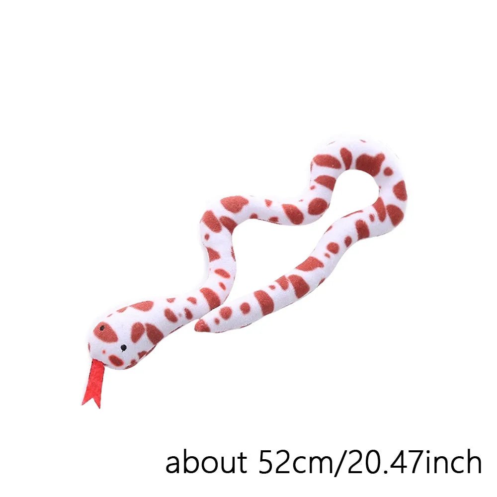 Cat Snakes Toy Kitten Catnip Toys Interactive Cat Teething Chew Toy Plush Stuffed Toy Gift For Cat Pet AccessoriesHappy TailsHappy Tails
