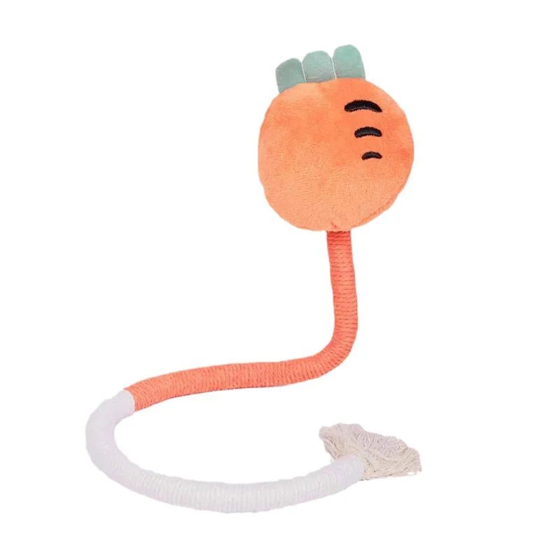 Cat Scratcher Rope Toy Cotton Rope Bite - resistant Chewing Toy Paw Claw Furniture Protector Scratching Toy Cat Puzzle Cute ShapeHappy TailsHappy Tails