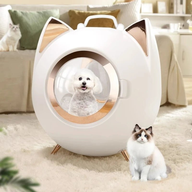Multifunctional Pet Dryer & Cat Nest - Large, 5-Star Space for Multiple Pets, 110VHappy TailsHappy Tails
