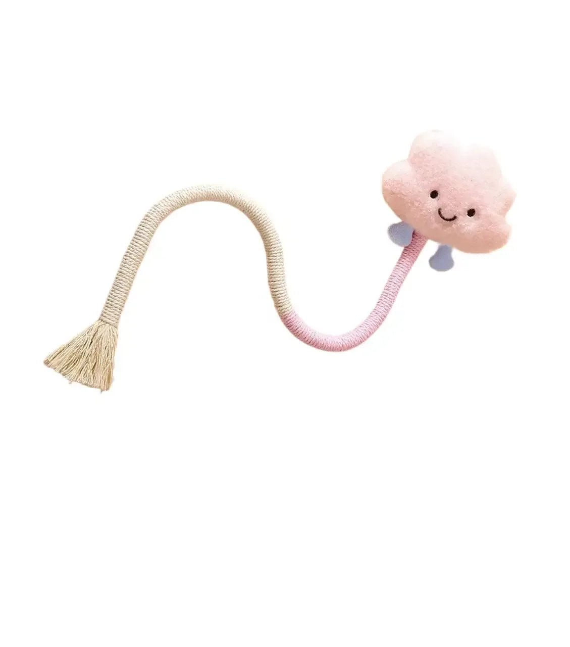 Cat Scratcher Rope Toy Cotton Rope Bite-resistant Chewing Toy Paw Claw Furniture Protector Scratching Toy Cat Puzzle Cute Shape - Happy Tails