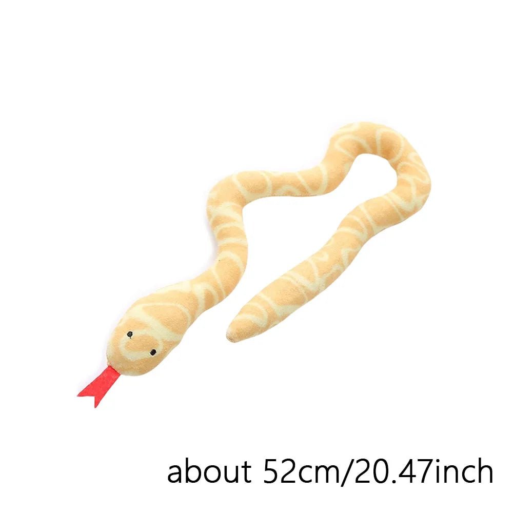 Cat Snakes Toy Kitten Catnip Toys Interactive Cat Teething Chew Toy Plush Stuffed Toy Gift For Cat Pet AccessoriesHappy TailsHappy Tails