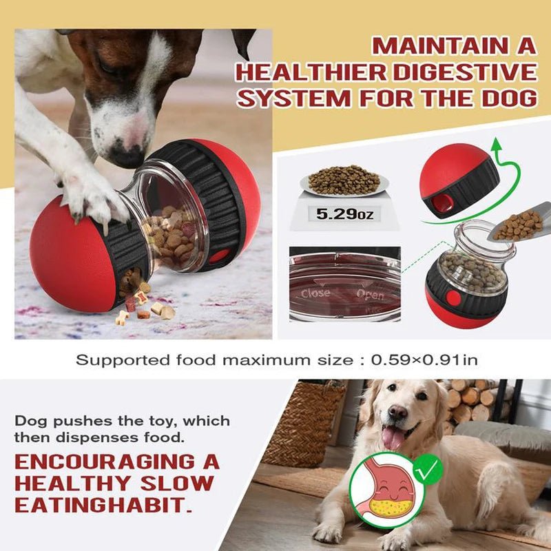 New Dog Toy For Small Medium Large Dogs Cats Slow Feeder Pet Improve IQ Indoor Training Puppy Toys Chihuahua Beagle Pet SuppliesHappy TailsHappy Tails