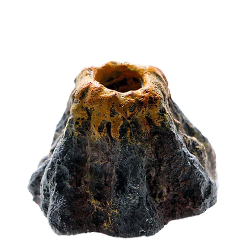 Fish Tank Landscaping Simulation Volcano Aquarium Accessories Rockery Aerator For Aquarium Pump Bubble Stone Oxygen For Aquarium - Happy Tails