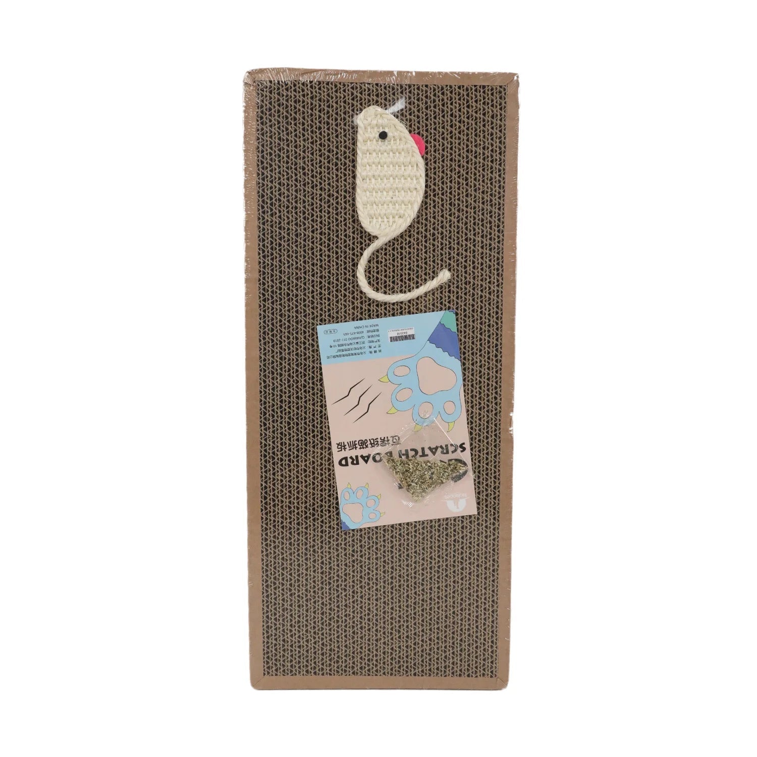 Cat Scratching Board Protect Furniture Grinding Claw Toys Oval Corrugated Paper Wear - resistant Cat Nest Cat AccessoriesHappy TailsHappy Tails