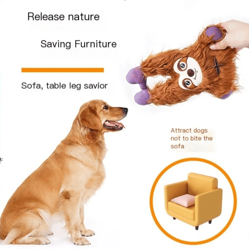 Dog Toys Are Fun To Relieve Boredom, Bite Resistant, Plush, And Make Noise. Large Dogs Grind Their Teeth To Accompany Pet ToysHappy TailsHappy Tails