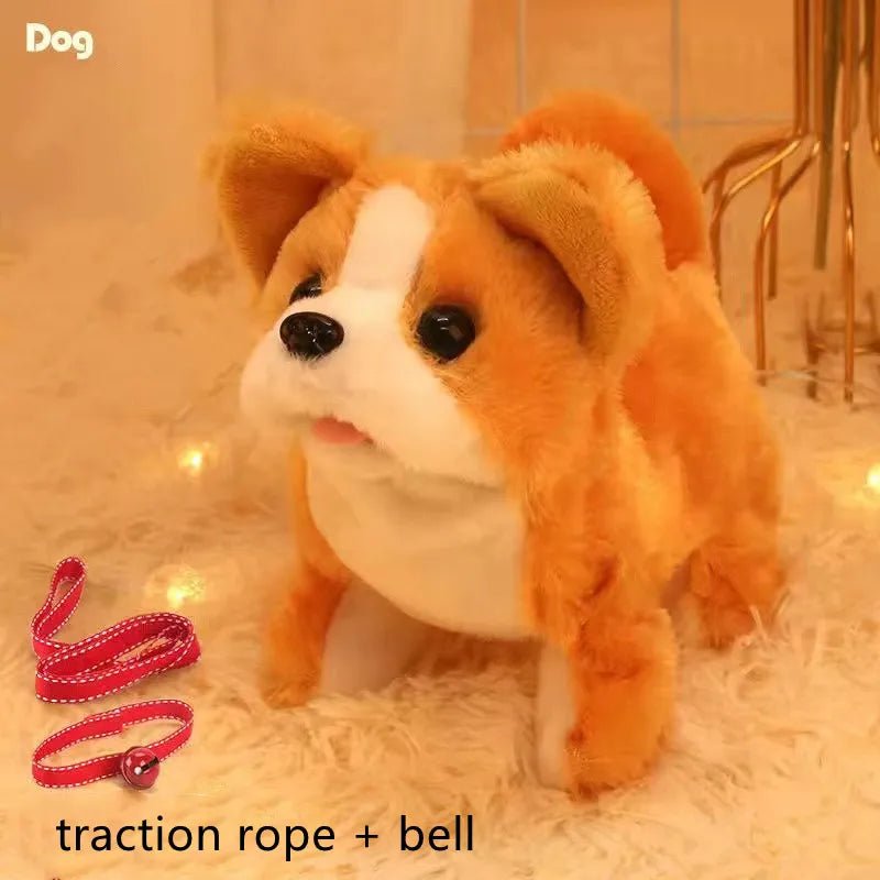Baby Toy Dogs That Walks and Barks Tail Wagging Plush Interactive Electronic Pets Puppy  Montessori Toys for Girls Toddlers Kids - Happy Tails