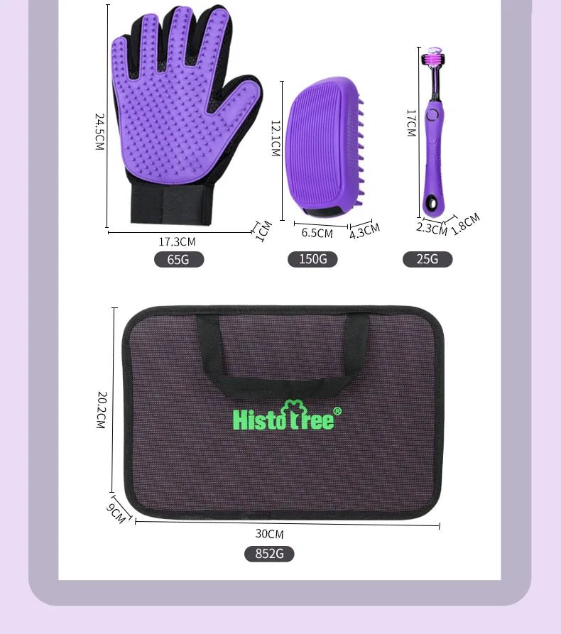 Complete Grooming Kit for Pets - Happy Tails 9-Piece SetHappy TailsHappy Tails