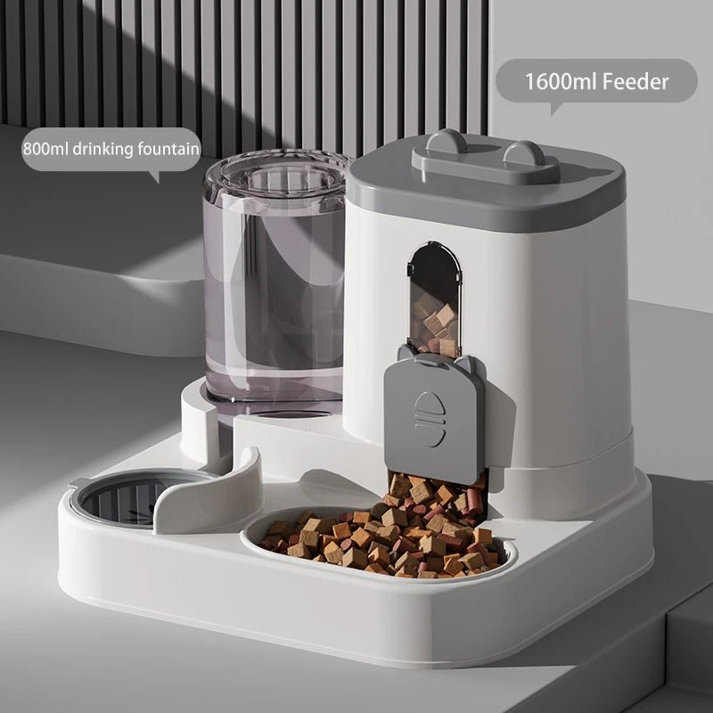 Large Capacity Automatic Pet Feeder & Water Dispenser - Pet Supply ComboHappy TailsHappy Tails