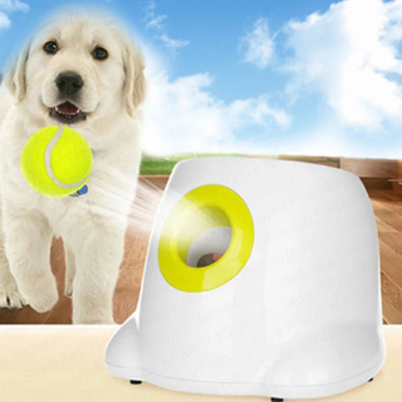Automatic Catapult Dog Ball Launcher Toy for PitbullsHappy TailsHappy Tails