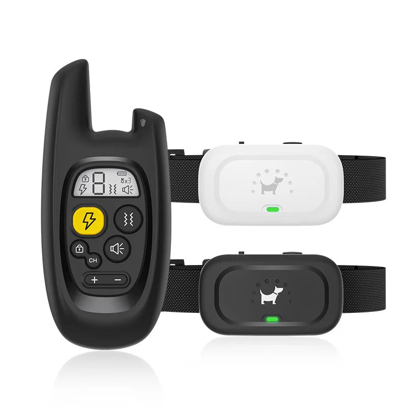 Dog training device remote control barking device pet dog trainer electric shock collar pet supplies waterproofHappy TailsHappy Tails