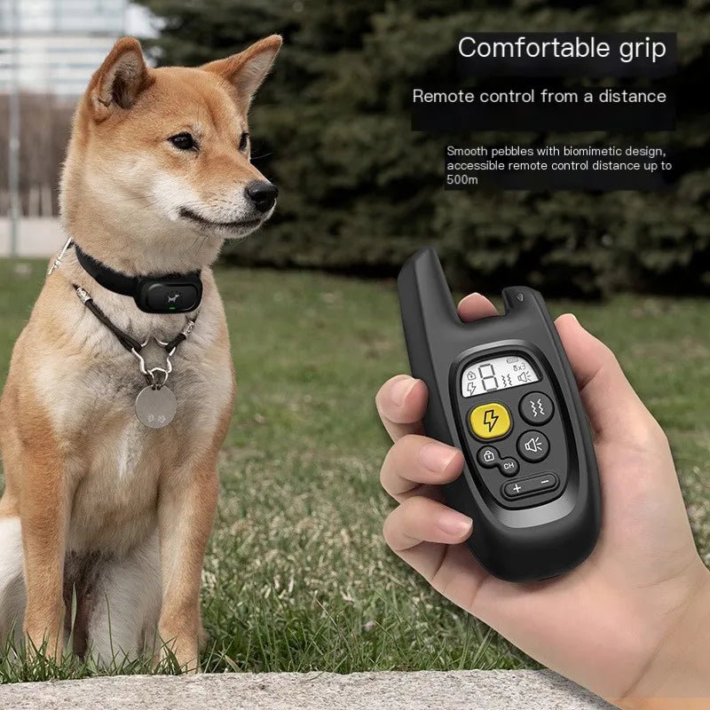 Dog training device remote control barking device pet dog trainer electric shock collar pet supplies waterproofHappy TailsHappy Tails