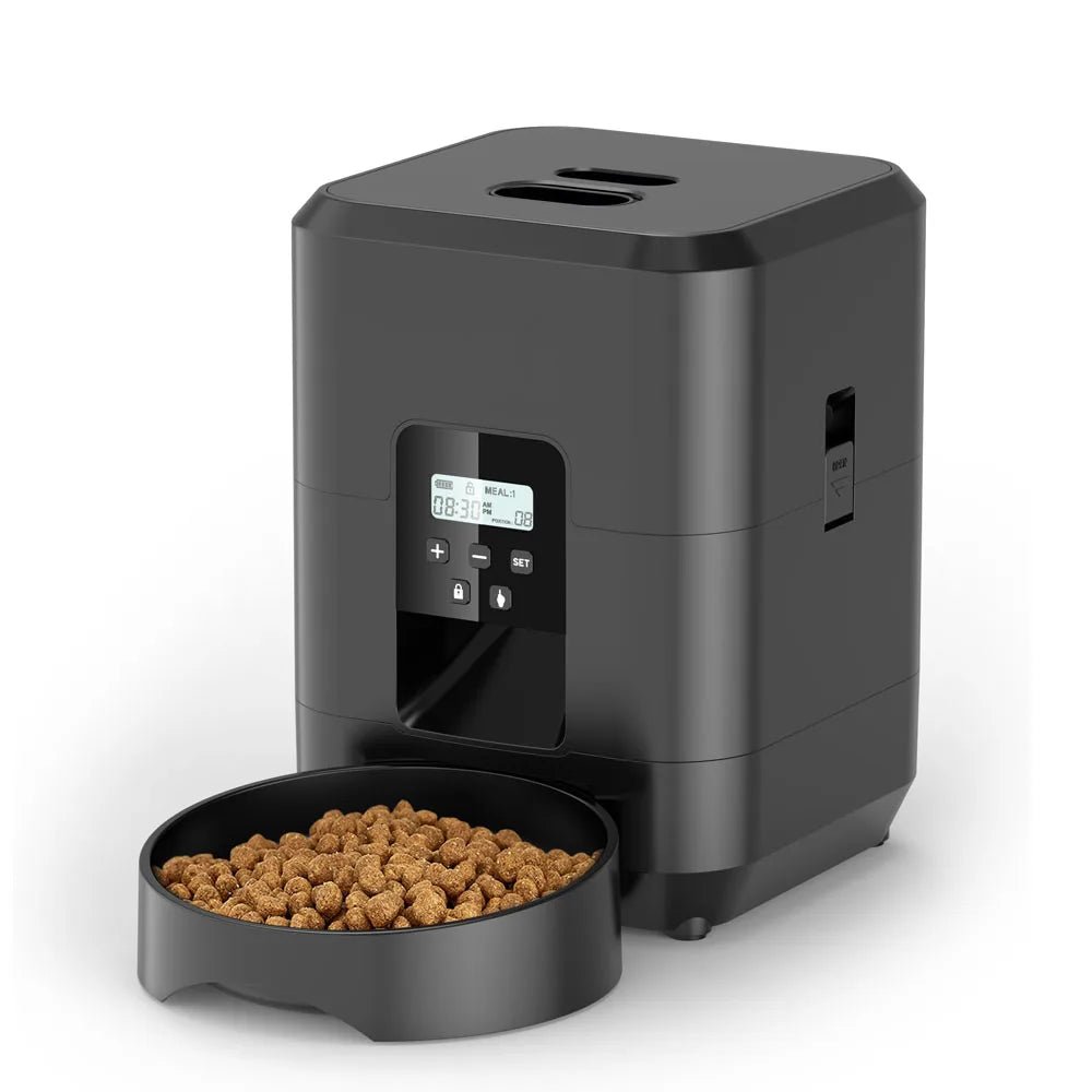 Smart Pet Feeder with Timed Dispenser & Slow Food Machine for Cats & DogsHappy TailsHappy Tails