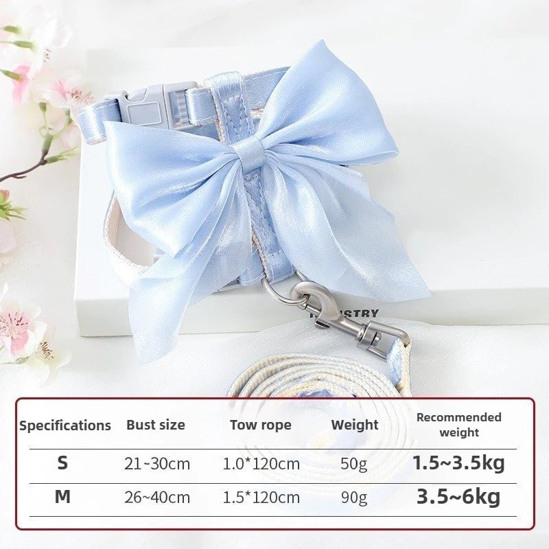 Adjustable Pet Harness with Traction Rope for Small AnimalsHappy TailsHappy Tails