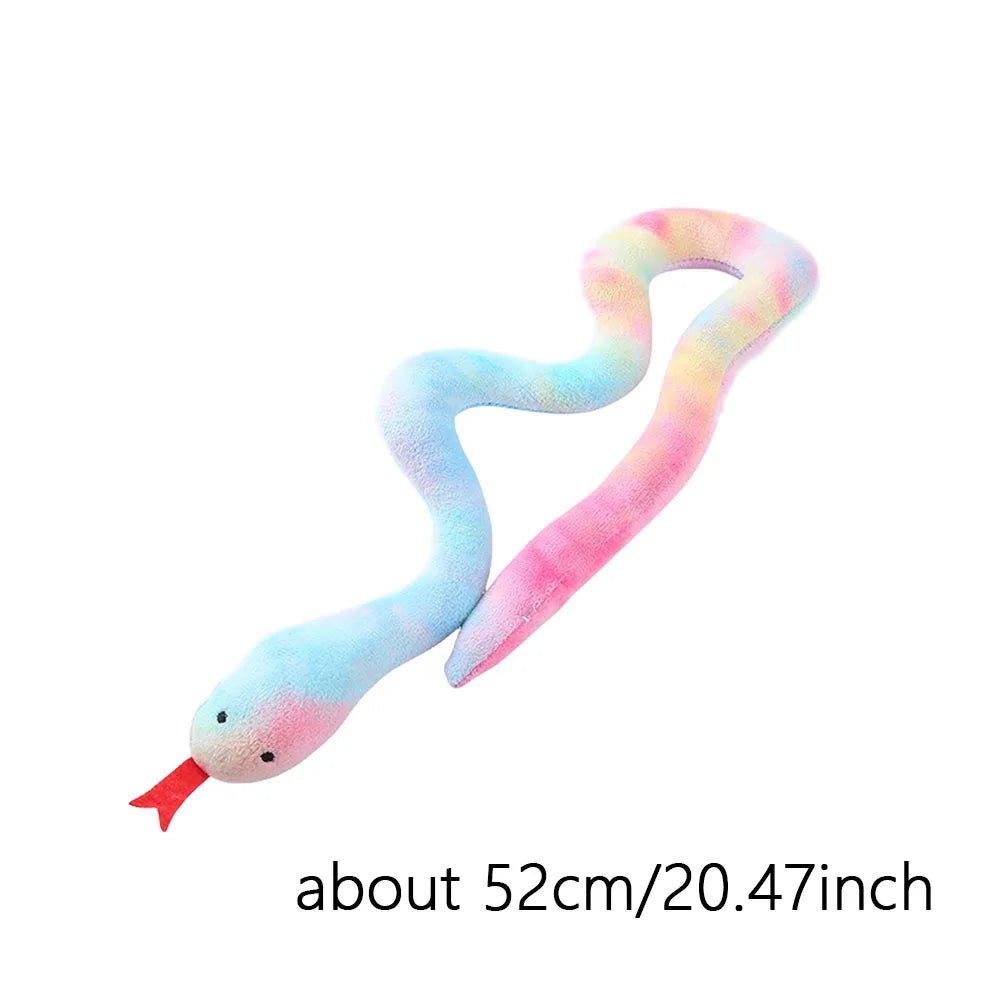 Cat Snakes Toy Kitten Catnip Toys Interactive Cat Teething Chew Toy Plush Stuffed Toy Gift For Cat Pet AccessoriesHappy TailsHappy Tails