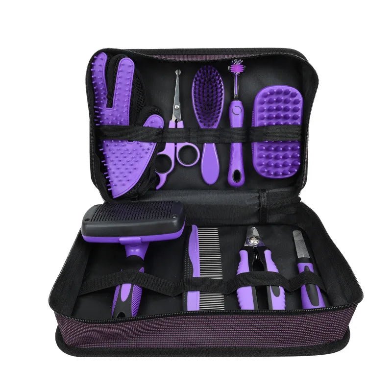 Complete Grooming Kit for Pets - Happy Tails 9-Piece SetHappy TailsHappy Tails