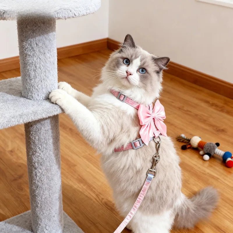 Adjustable Pet Harness with Traction Rope for Small AnimalsHappy TailsHappy Tails