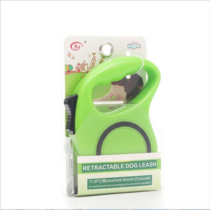 Pet traction rope dog automatic retractable traction device dog chain dog walking artifact pet suppliesHappy TailsHappy Tails