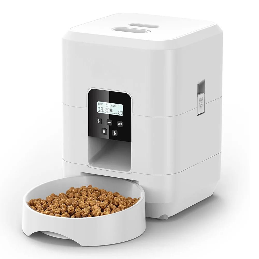Smart Pet Feeder with Timed Dispenser & Slow Food Machine for Cats & DogsHappy TailsHappy Tails