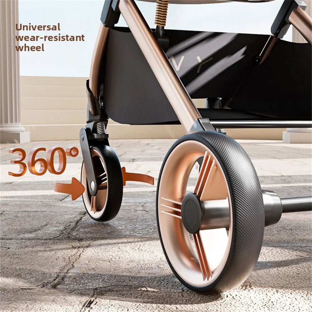 3 in 1 Detachable Pet Stroller for Dog Cat Foldable Travel Carrier up to 50lbs with Portable Carry Bag Storage BasketHappy TailsHappy Tails