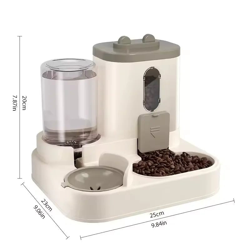 Large Capacity Automatic Pet Feeder & Water Dispenser - Pet Supply ComboHappy TailsHappy Tails
