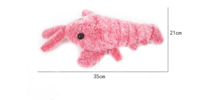 Electric Jumping Shrimp Usb Charging Lobster Cat Toy - Happy Tails