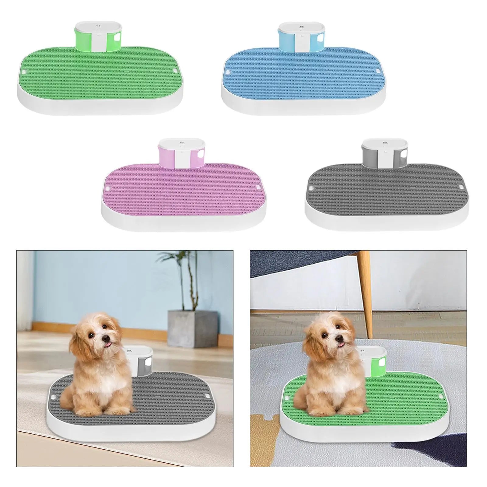Dog Potty Automatic Urine Collection Dog Urinal Tray Portable for Small Pets Indoor Easy to Clean Mute Pumping Pet ToiletHappy TailsHappy Tails