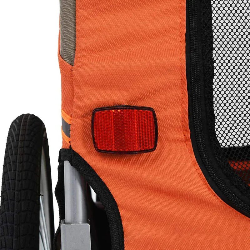 Dog Bike Trailers for Cycling Adventures Outdoor Pet Carriers Bike Tail Wagon Touring Bicycle Trailer for DogHappy TailsHappy Tails