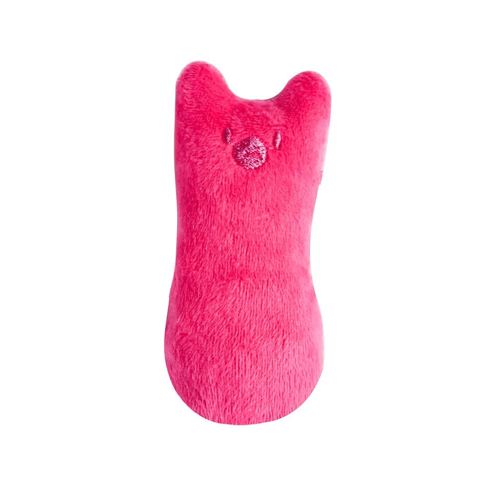 Teeth Grinding Catnip Toys Funny Interactive Plush Cat Toy Pet Kitten Chewing Vocal Toy Claws Thumb Bite Cat mint For Cats - Happy Tails
