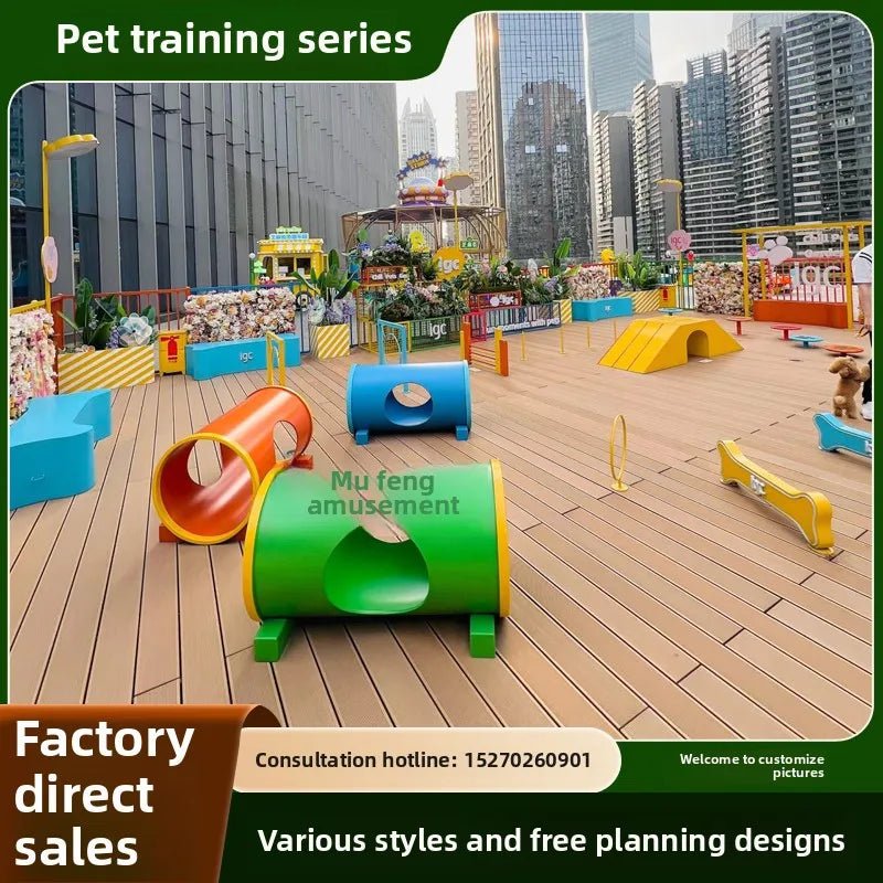 Cute Pet Park Dog Training Bridge - Sports FriendlyHappy TailsHappy Tails