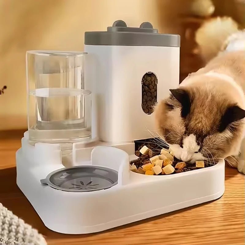 Large Capacity Automatic Pet Feeder & Water Dispenser - Pet Supply ComboHappy TailsHappy Tails