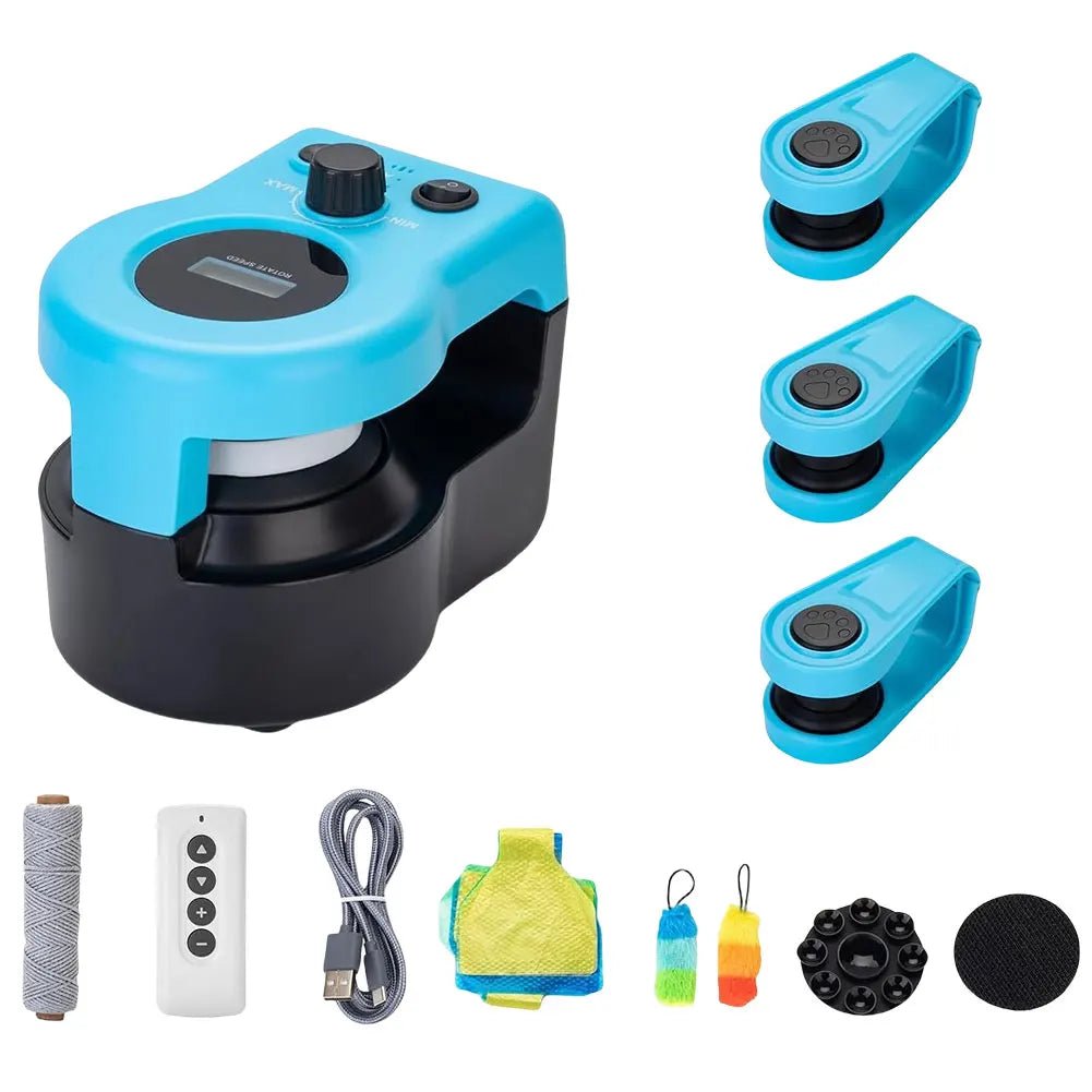 Small Pet Cat Treadmill Indoor Exercise Equipment for Cats and Kittens Portable Design with Easy SetupHappy TailsHappy Tails