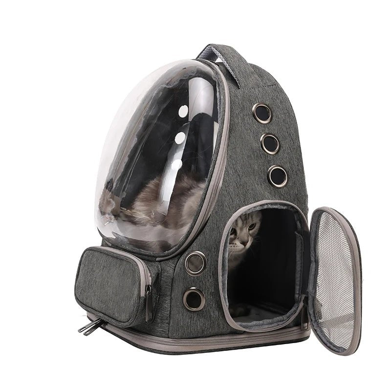 Pet Backpack Portable Travel Backpack Dogs and Cats Travel Portable Back Bag Large capacity, Pet Carrier Bag for Cats and DogsHappy TailsHappy Tails