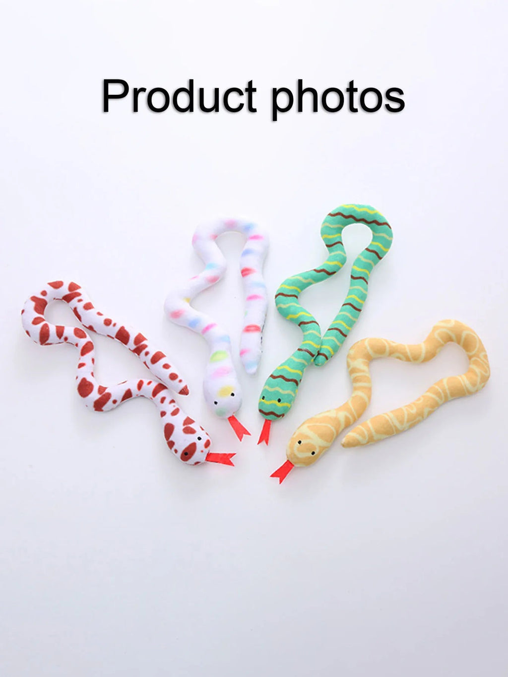 Cat Snakes Toy Kitten Catnip Toys Interactive Cat Teething Chew Toy Plush Stuffed Toy Gift For Cat Pet AccessoriesHappy TailsHappy Tails